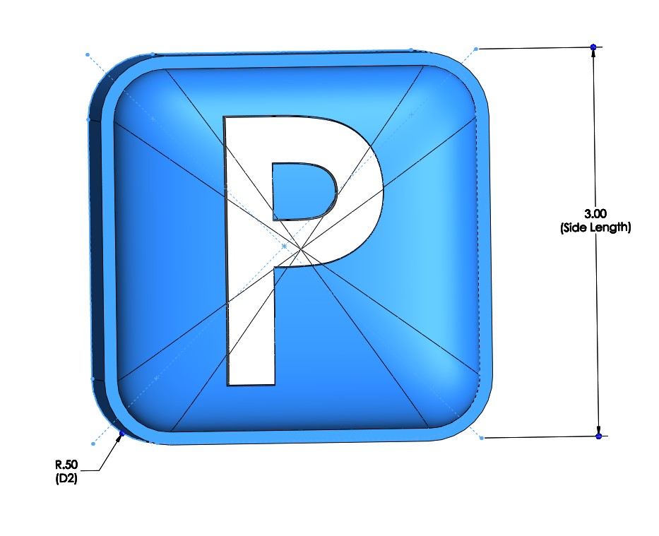P Emoji | Pushin' P | 🅿️