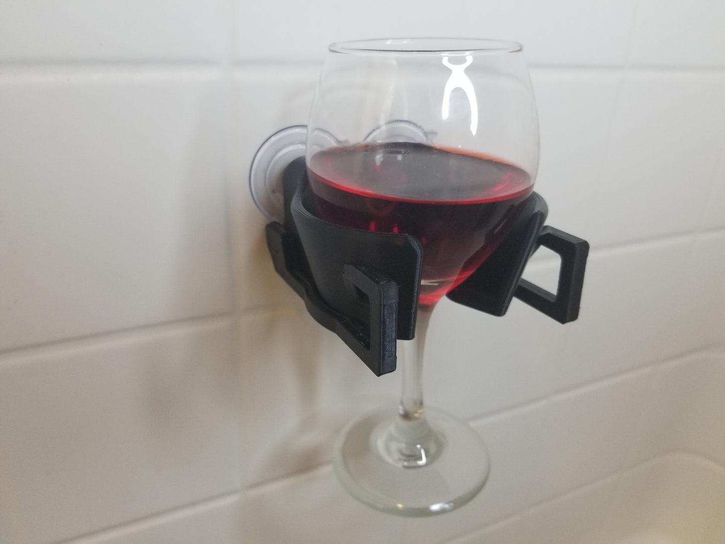 DIGITAL FILES for the Shower Drink & Phone Holder | Holds Wine Glasses, Cans, Bottles, Phone, and More