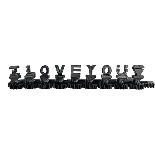DIGITAL DOWNLOAD  | Gear Sign | "I Love You ❤️"