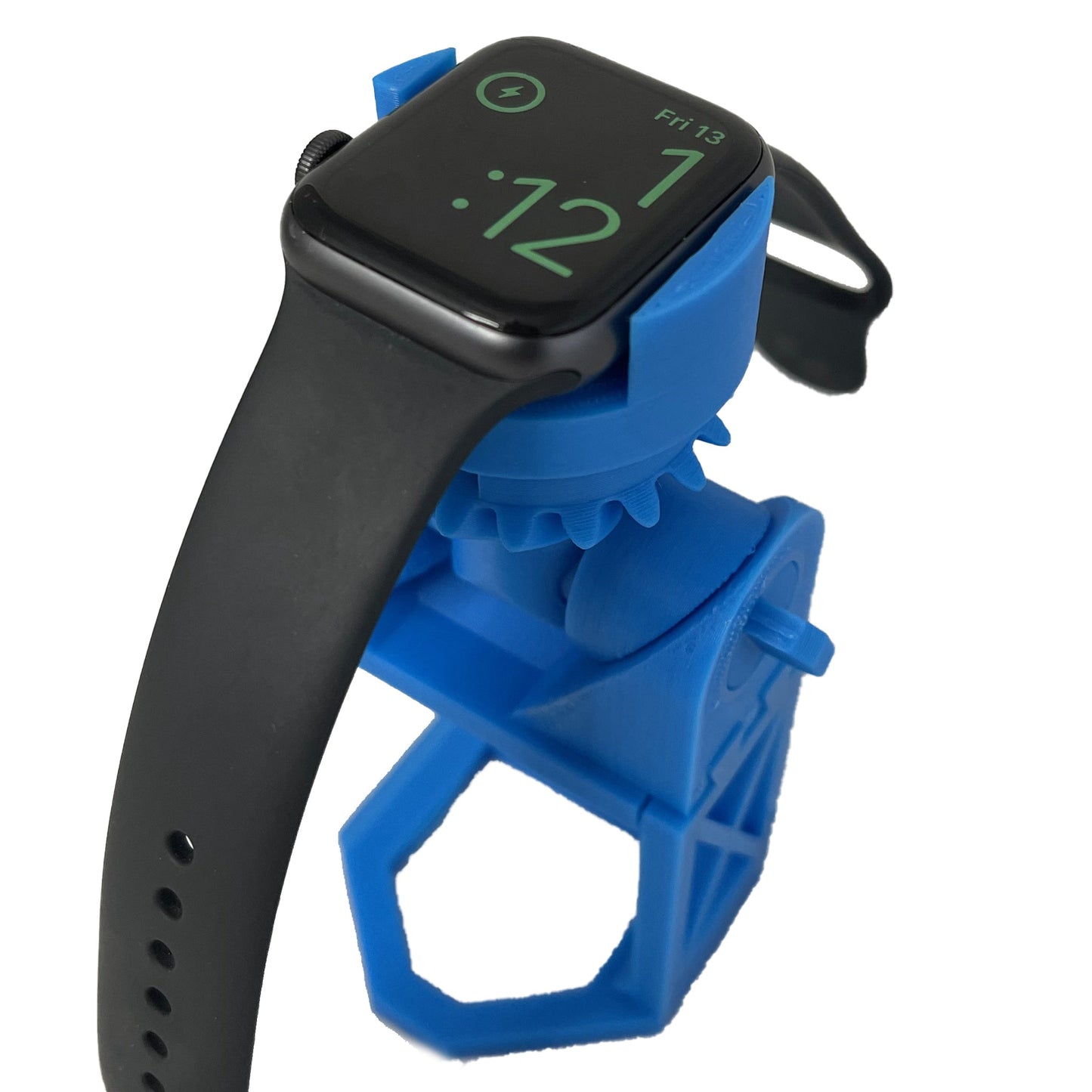 DIGITAL DOWNLOAD | .stl files for the Apple Watch Stand | Rotates 90° for Nightstand/Upright Mode