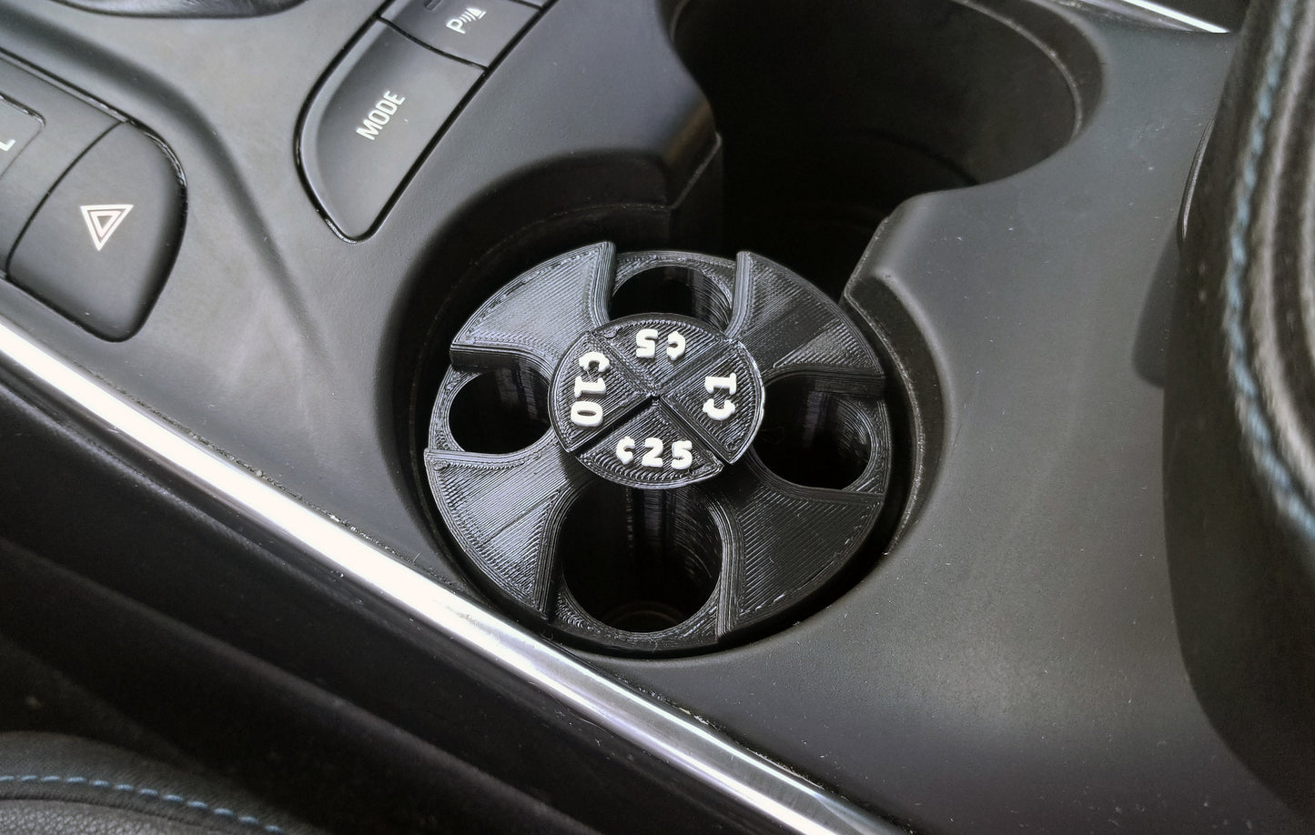 Coin Organizer with Easy Access | For Car Cup Holder | 3D Printed